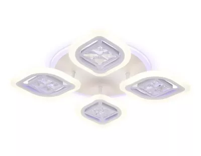 Потолочная светодиодная люстра Ambrella Light Acrylica Ice FA280