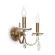 Бра Freya Forte FR1006WL-02G, Золото, Металл, Классика стиль