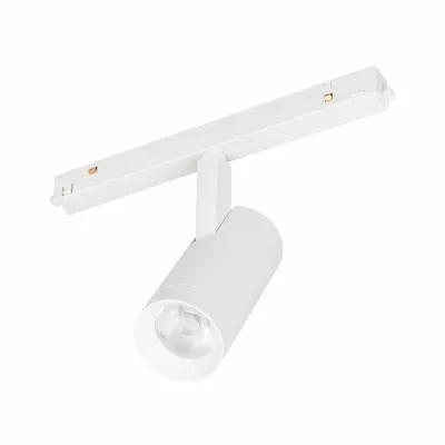 Трековый магнитный светильник Arlight MAG-ORIENT-SPOT-R45-12W Warm2700 (WH, 50 deg, 48V) 053724