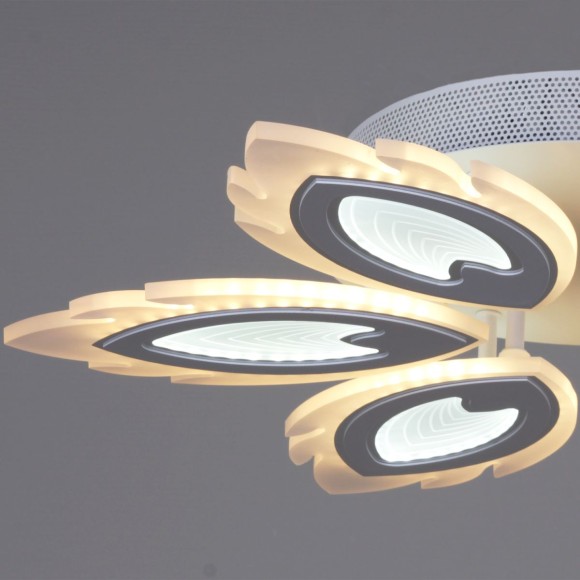 Потолочная люстра с пультом управления Reluce 05133-0.3-06 White