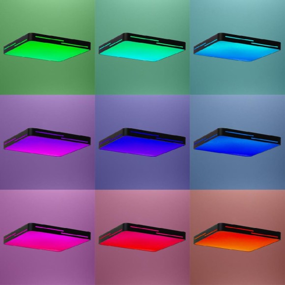 Потолочная светодиодная люстра с пультом управления Citilux Купер Лайн CL724K95GL1