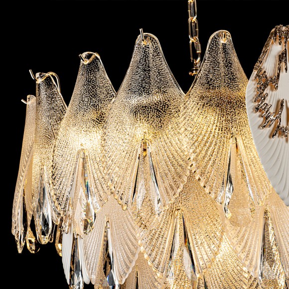 Подвесная люстра Modelux ML.6228.600 GD