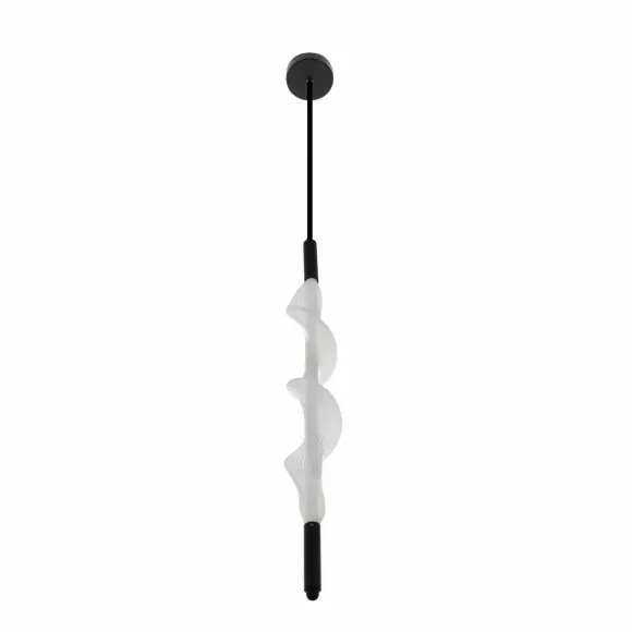 Подвесной светильник Citilux Signature CL247031, Черный, Белый, Теплый белый, вид сбоку