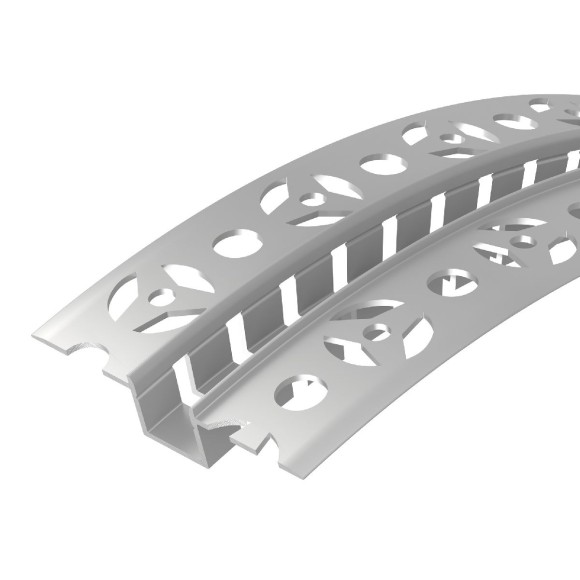 Профиль Arlight FANTOM-BENT-W12-TOP-2000 ANOD 040327