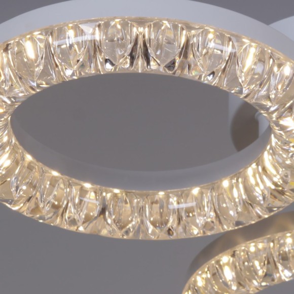 Потолочная люстра с пультом управления Reluce 09847-0.3-03A WH