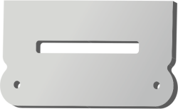 Торцевая заглушка для профиля EKS 0У-00001614