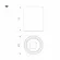 Накладной светильник Arlight SP-SALT-R75-15W Warm3000 (BK, 40 deg, 230V) 057323