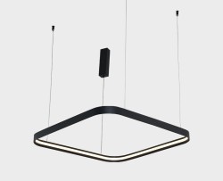 Подвесная светодиодная люстра Italline IT013-6024 black 3000K