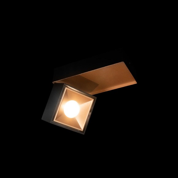 Светодиодный спот Loft IT Knof 10324/B Gold Black, LED, 12W, золото