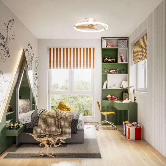 Люстра-вентилятор Mantra Nepal 7803