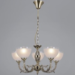 Подвесная люстра Illumico IL9939-5PSQ-24 AB CAPELLA