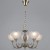 Подвесная люстра Illumico IL9939-5PSQ-24 AB CAPELLA