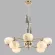 Подвесная люстра Odeon Light Modern 5432/8, Модерн, Белый, Латунь