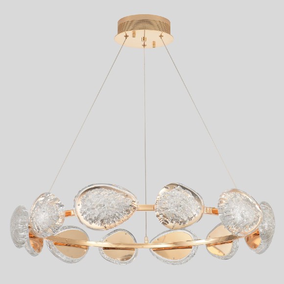 Подвесная светодиодная люстра с пультом управления Crystal Lux Felicidad FELICIDAD SP96W LED