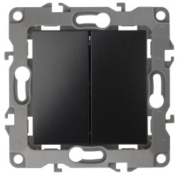 Переключатель двойной Эра 12-1106-05 Б0014667