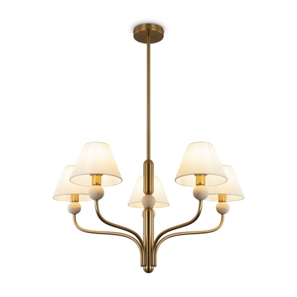 Люстра на штанге Freya Aurelia FR2058PL-05BS