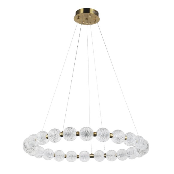 Подвесная светодиодная люстра Modelux MS.8014.800 AB