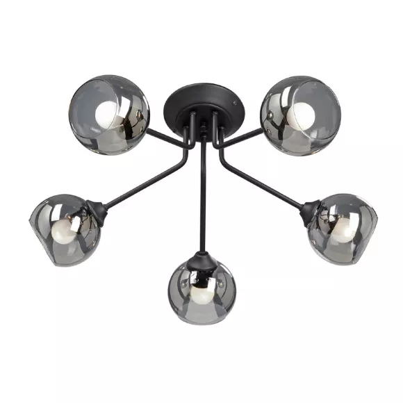 Потолочная люстра Vitaluce V4724-1/5PL, вид сверху Потолочная люстра Vitaluce V4724-1/5PL, вид сверху
