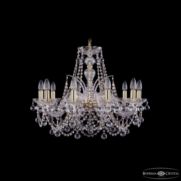 Подвесная люстра Bohemia Ivele Crystal 1411/10/240 G Balls