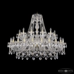 Подвесная люстра Bohemia Ivele Crystal 1411/24+12/460 G