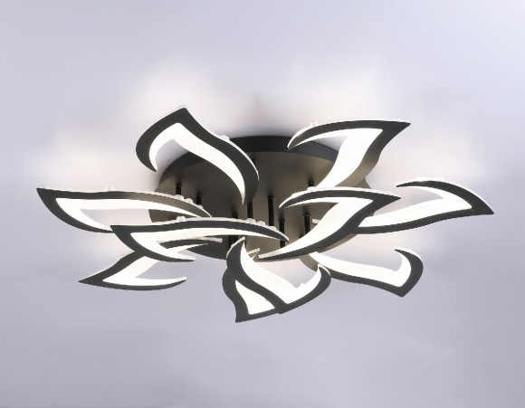 Потолочная светодиодная люстра с пультом управления Ambrella Light ACRYLICA FA4474