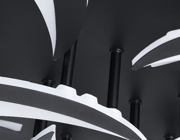 Потолочная светодиодная люстра с пультом управления Ambrella Light ACRYLICA FA4474