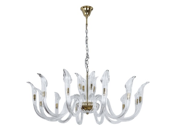 Подвесная люстра Newport 3654+12/C gold М0070041