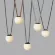 Трековый однофазный светильник Denkirs Belty Orb DK5551-BK, декоративные элементы крупным планом