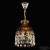 Подвесной светильник Bohemia Ivele Crystal 5478/22 G Amber/M-1G K721
