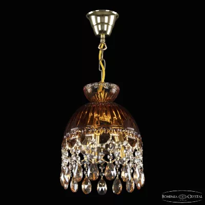 Подвесной светильник Bohemia Ivele Crystal 5478/22 G Amber/M-1G K721