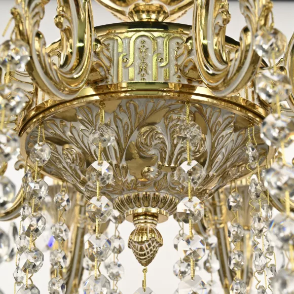 Подвесная люстра Bohemia Ivele Crystal AL79101/10/250 B GW, крупный план Подвесная люстра Bohemia Ivele Crystal AL79101/10/250 B GW, крупный план