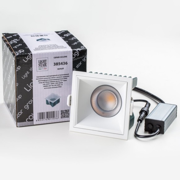 Встраиваемый светильник Lightstar Ciclone 385436