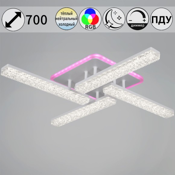 Потолочная светодиодная люстра Reluce 64430-0.3-04C WH