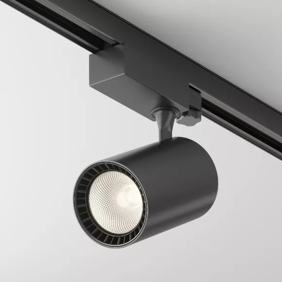 Трековый светильник Maytoni Technical Vuoro TR029-3-26W3K-S-B, Черный, Теплый белый, Алюминий