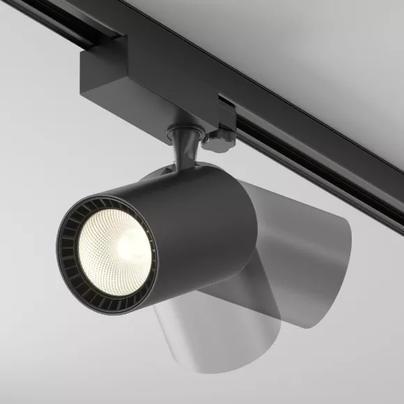 Трековый светильник Maytoni Technical Vuoro TR029-3-26W3K-S-B, вид снизу