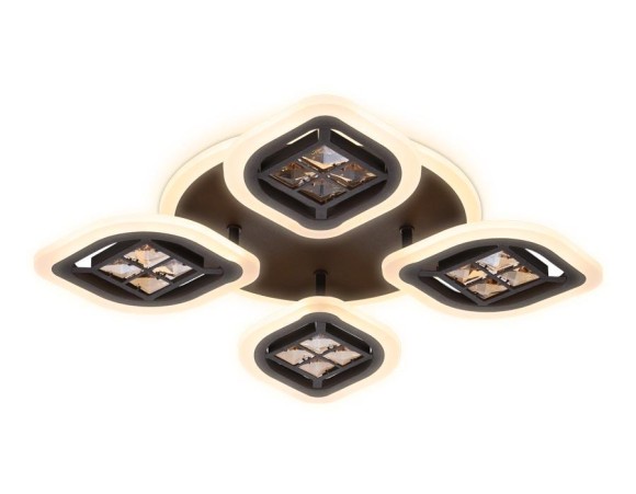 Потолочная светодиодная люстра с пультом управления Ambrella Light Ice FA281