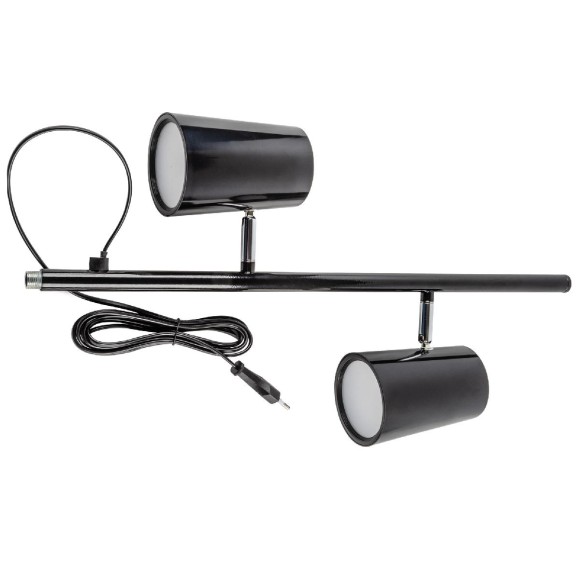 Торшер Uniel ULM-T600 2х6W/4500K/DIM BLACK UL-00010174