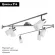 Спот Arte Lamp Cavalletta A4510PL-6SS