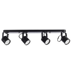 Спот Arte Lamp Mizar A1311PL-4BK, GU10, 200W, черный