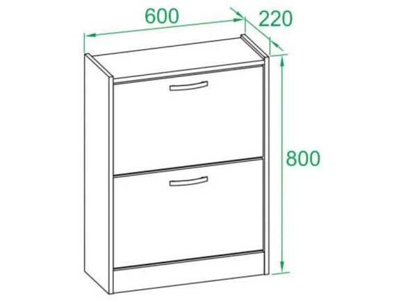 Тумба для обуви ТО-22 SK_SHOTO22Ds