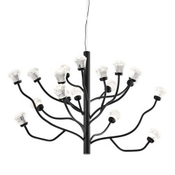 Подвесная светодиодная люстра Delight Collection P0550 P0550-18A black