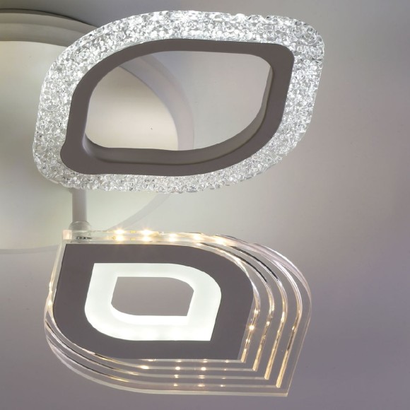 Потолочная светодиодная люстра с пультом управления De Markt Мадлен 424014105