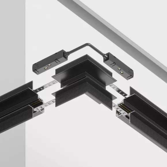 Угловой коннектор внешний Maytoni Accessories for tracks TRA004OCL-22B, Черный, Алюминий, Германия, механизм регулировки Угловой коннектор внешний Maytoni Accessories for tracks TRA004OCL-22B, Черный, Алюминий, Германия, механизм регулировки