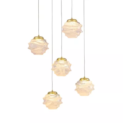 Подвесной светильник Delight Collection MD25030003-5A gold/clear