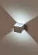 Настенный светодиодный светильник IMEX Geometry IL.0014.0003 WH, вид сверху