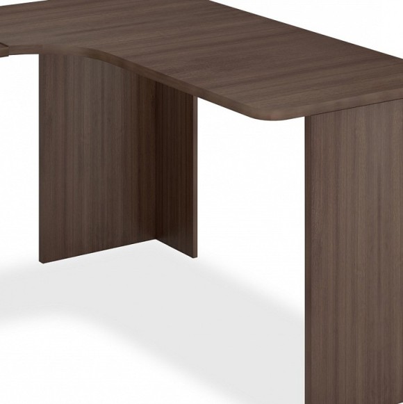 Стол письменный Домино Лайт СКЛ-Угл130 MER_SKL-Ugl_130_SHK_LEV