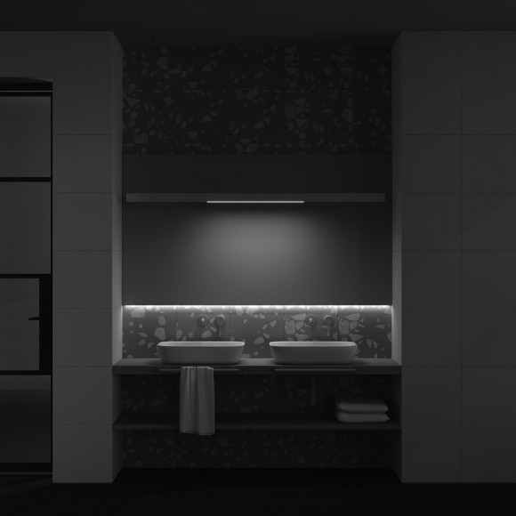 Трековый магнитный светильник Maytoni Basis TR030-4-24W3K-WW-DS-W