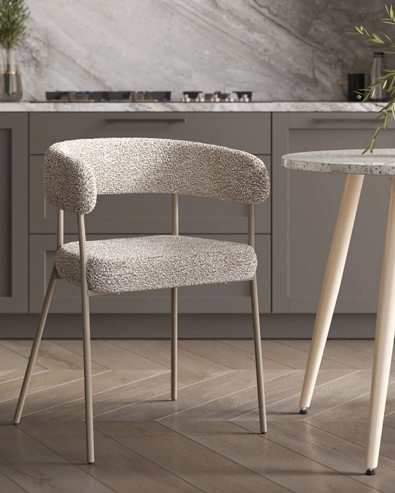 Стул Dambo SGR_DX-2566_UF995-2_creamy-2