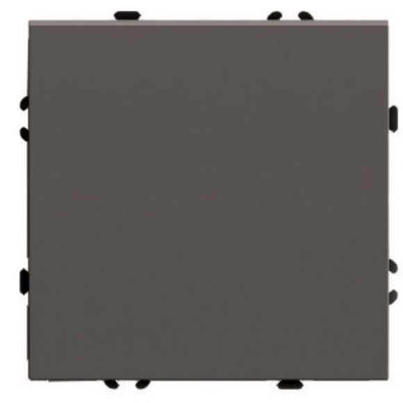 Переключатель перекрестный 1-клавишный (механизм) Stekker Эмили 250В 10А RSW10-5110-09 антрацит soft touch