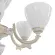 Подвесная люстра Arte Milano 343837/6 WT+G, Белый, Металл, Стекло